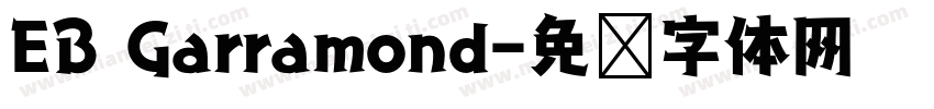 EB Garramond字体转换